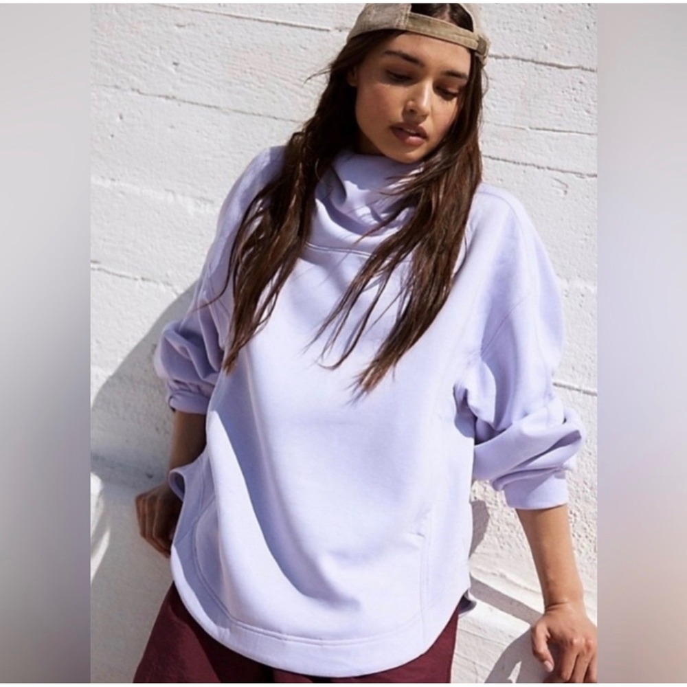 Free People FP Movement Womens Pick Up the Pace Athleisure Pullover Hoodie S